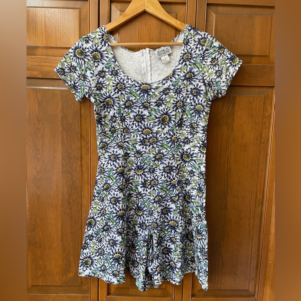 Daisy Floral ROMPER | 90s VINTAGE | by Jessica Stevens